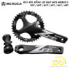 Đùi đĩa (Giò dĩa) rỗng xe đạp MTB MEROCA (1 Tầng)