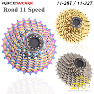 Líp thả líp 11 xe đạp RACEWORK 11-28T / 11-32T - Chính Hãng