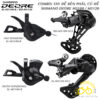 Bộ tay đề bên phải, củ đề xe đạp SHIMANO DEORE M5100 / M5120 11 Speed - Chính hãng