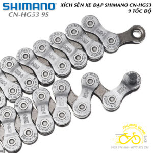 Xích sên xe đạp SHIMANO CN HG53 9 Tốc Độ (Không Hộp) - Chính Hãng