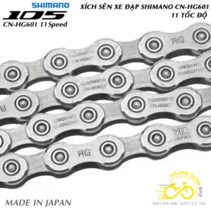Xích sên xe đạp SHIMANO 105 5800 CN HG601 11 Tốc Độ (Không Hộp) - Chính Hãng