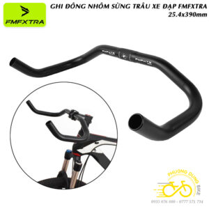 Ghi đông sừng trâu nhôm xe đạp FMFXTRA 25.4 x 390mm (Cỡ ống gắn ghi đông 25.4mm)