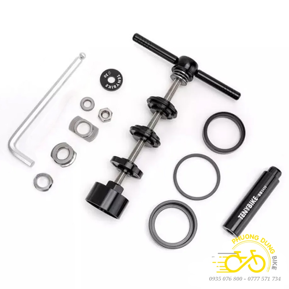 Bộ dụng cụ tool tháo và ép BB trục rỗng xe đạp TENYBIKE BB2430