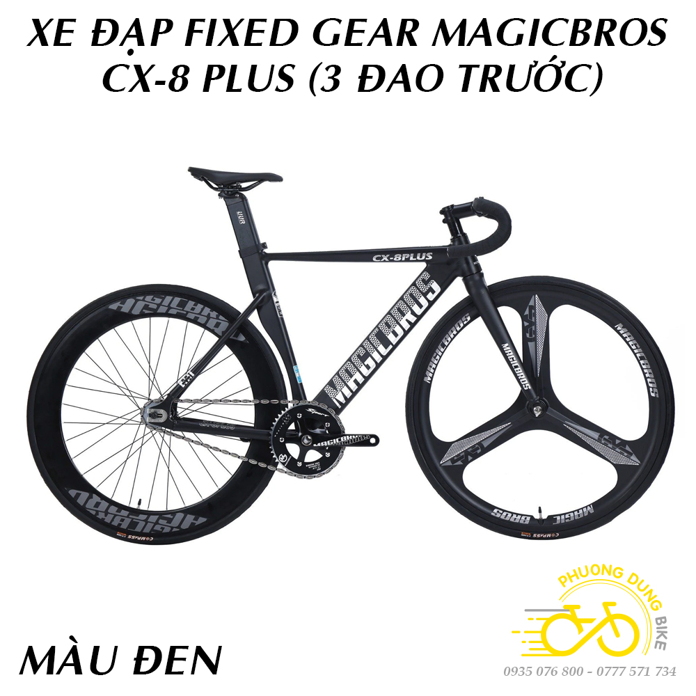 Xe đạp Fixed Gear MAGICBROS CX8 Plus (10)