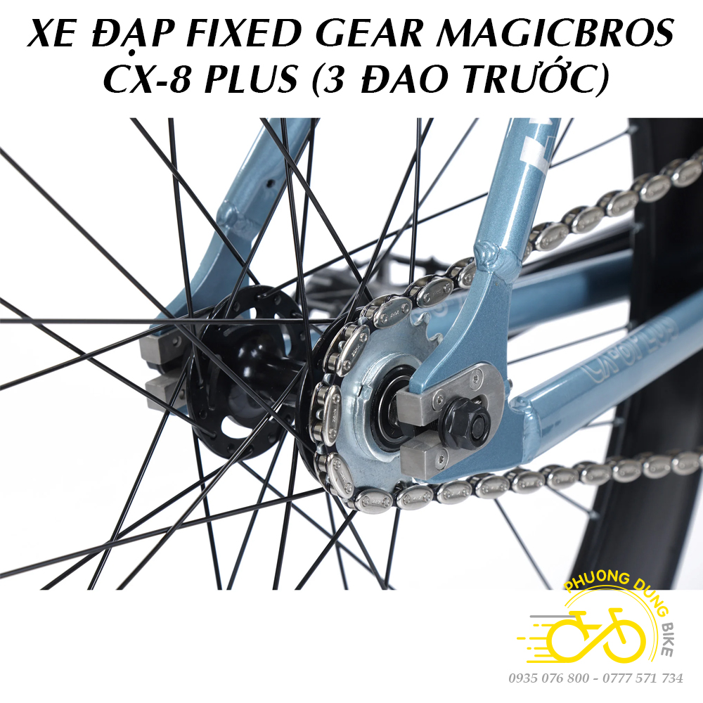 Xe đạp Fixed Gear MAGICBROS CX8 Plus (9)