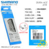 Xích sên xe đạp Shimano DURA-ACE XTR CN HG901 11 Speed - Fullbox Chính Hãng (Quick Link)