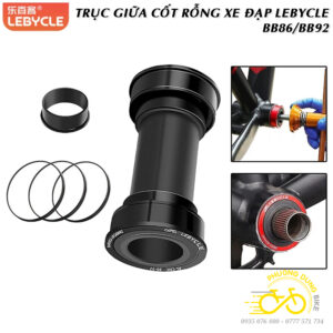 Trục giữa cốt rỗng xe đạp LEBYCLE BB86 BB92 (BB ÉP)