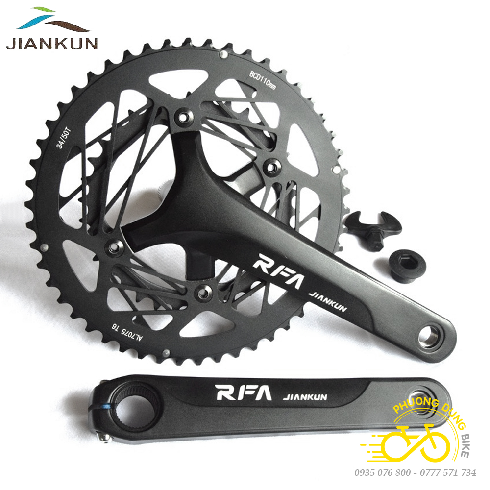 Đùi đĩa rỗng xe đạp JIANKUN RFA 34-50T (8)
