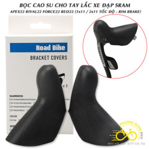 Bọc cao su tay lắc xe đạp "HÀNG THƯỜNG" cho SRAM APEX RIVAL FORCE RED 1x11 2x11 Tốc Độ (Rim Brake)