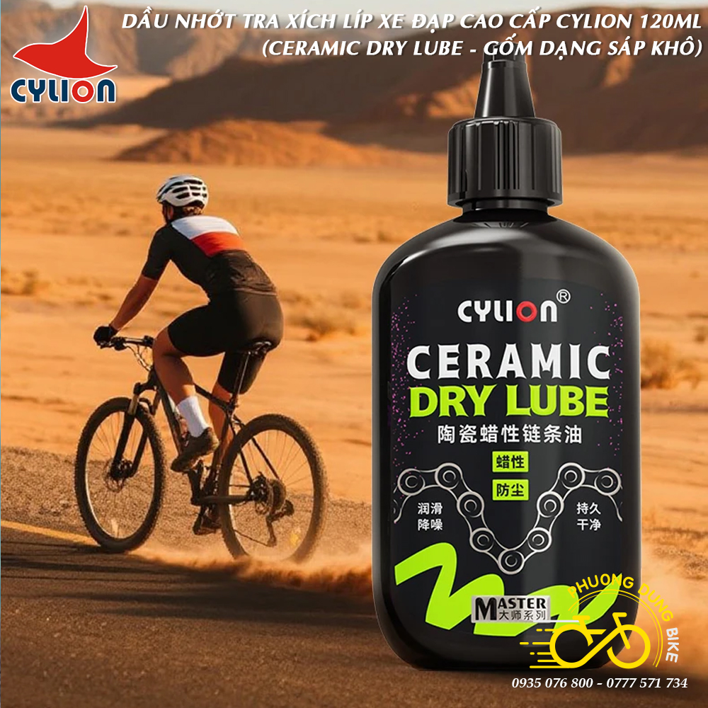 Dau tra Cylion cao cap CERAMIC DRY lube 120ml (5)