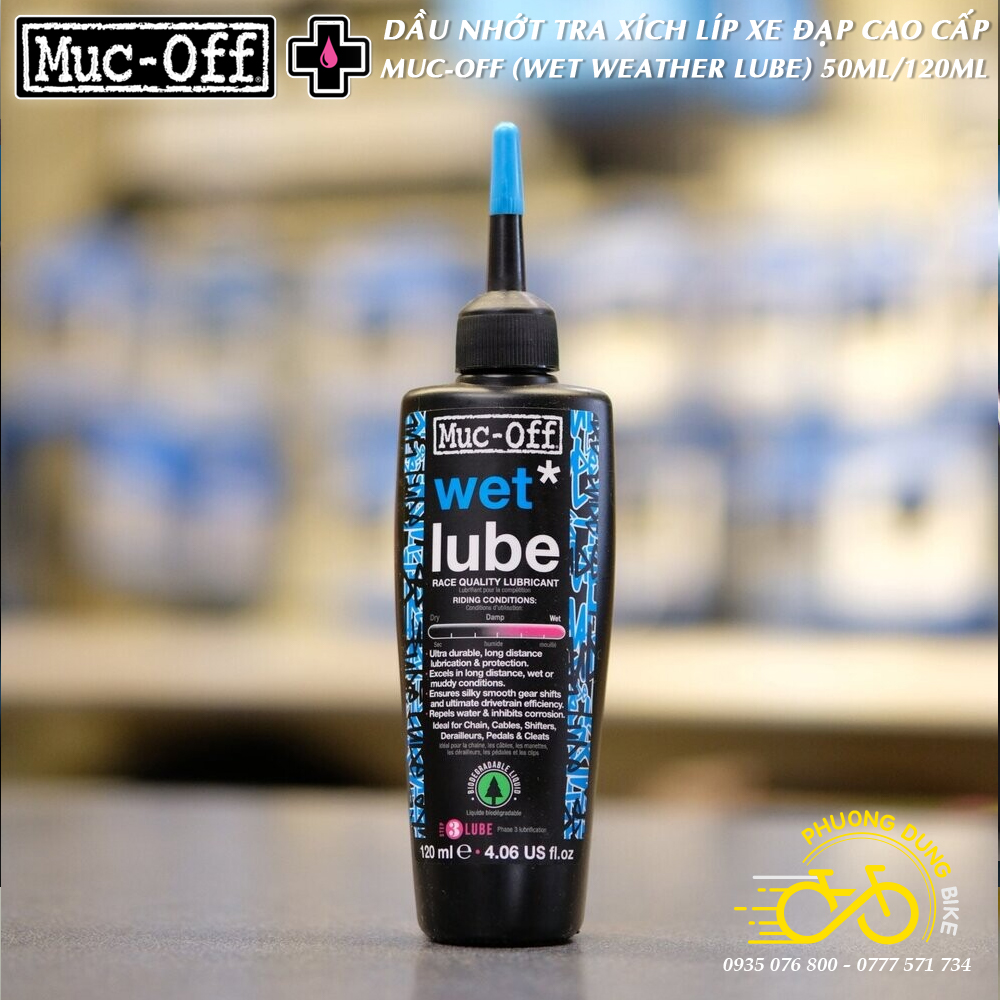 Dau tra Muc off wet lube 50ml 120ml (5)