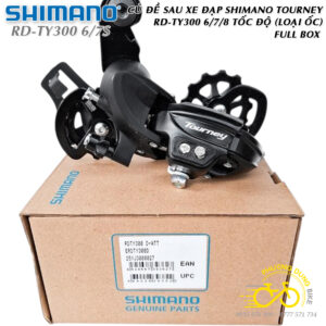 Củ cùi đề sau xe đạp SHIMANO TOURNEY RD TY300 6 7 8 Speed (Loại Gắn Ốc) - FullBox Chính Hãng