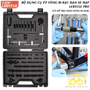 Bộ dụng cụ tool ép vòng bi bạc đạn Moay ơ Hub Trục giữa BB xe đạp LEBYCLE Pro (Có Hỗ Trợ Tháo Vòng Bi Hub)