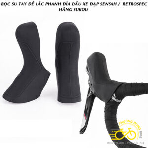 Bọc Cao Su Tay Đề Lắc Xe Đạp Sensah / Retrospec (Phanh Đĩa Dầu HRD) - Hãng SUKOU