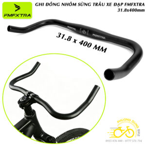 Ghi đông sừng trâu nhôm xe đạp FMFXTRA  31.8 x 400mm (Cỡ ống gắn ghi đông 31.8mm)